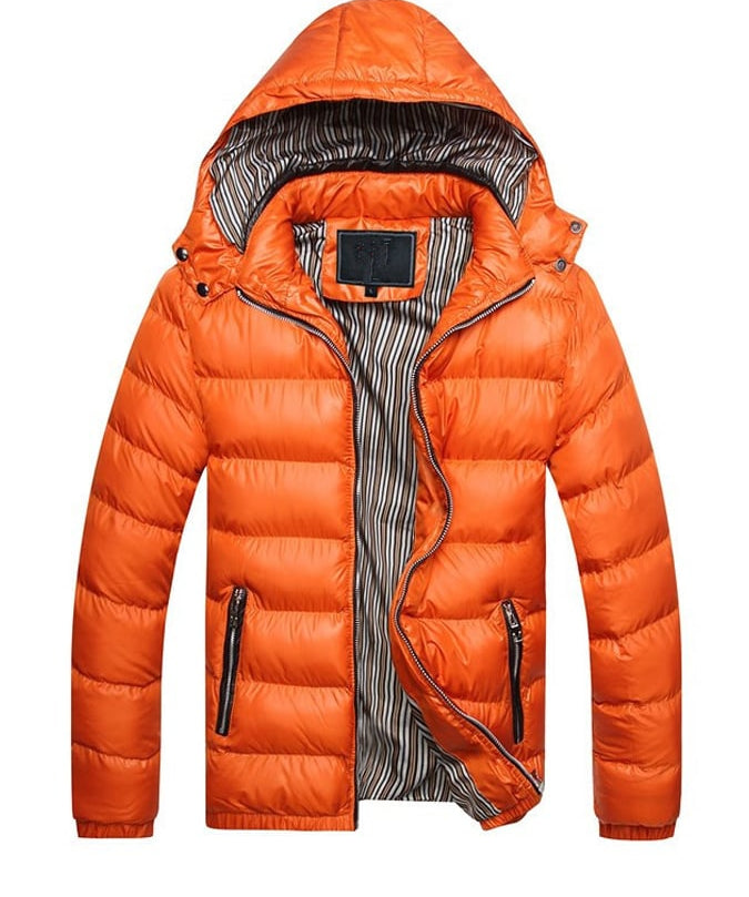 Damian | Fleece-Lined Jacket with Hood