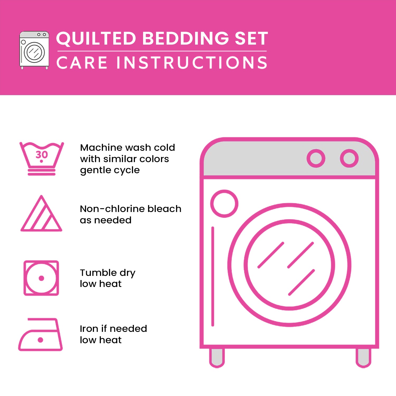 Kaktusdrömmar 3-delat Sängkläder Set