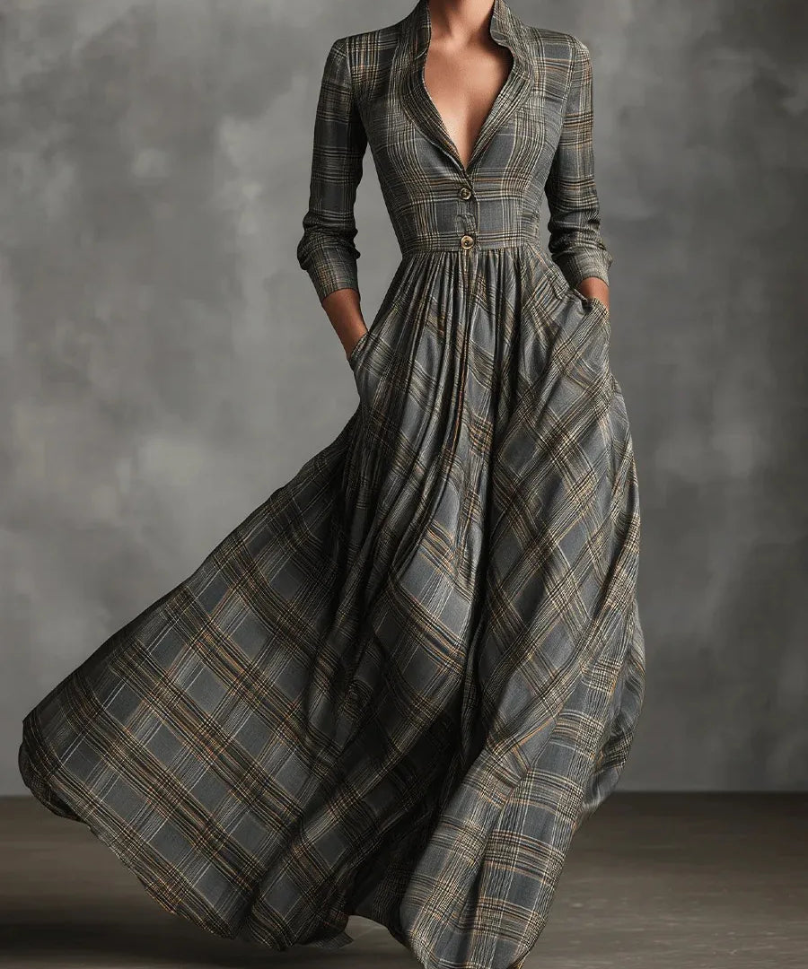 Gudrun – Elegant vintageklänning