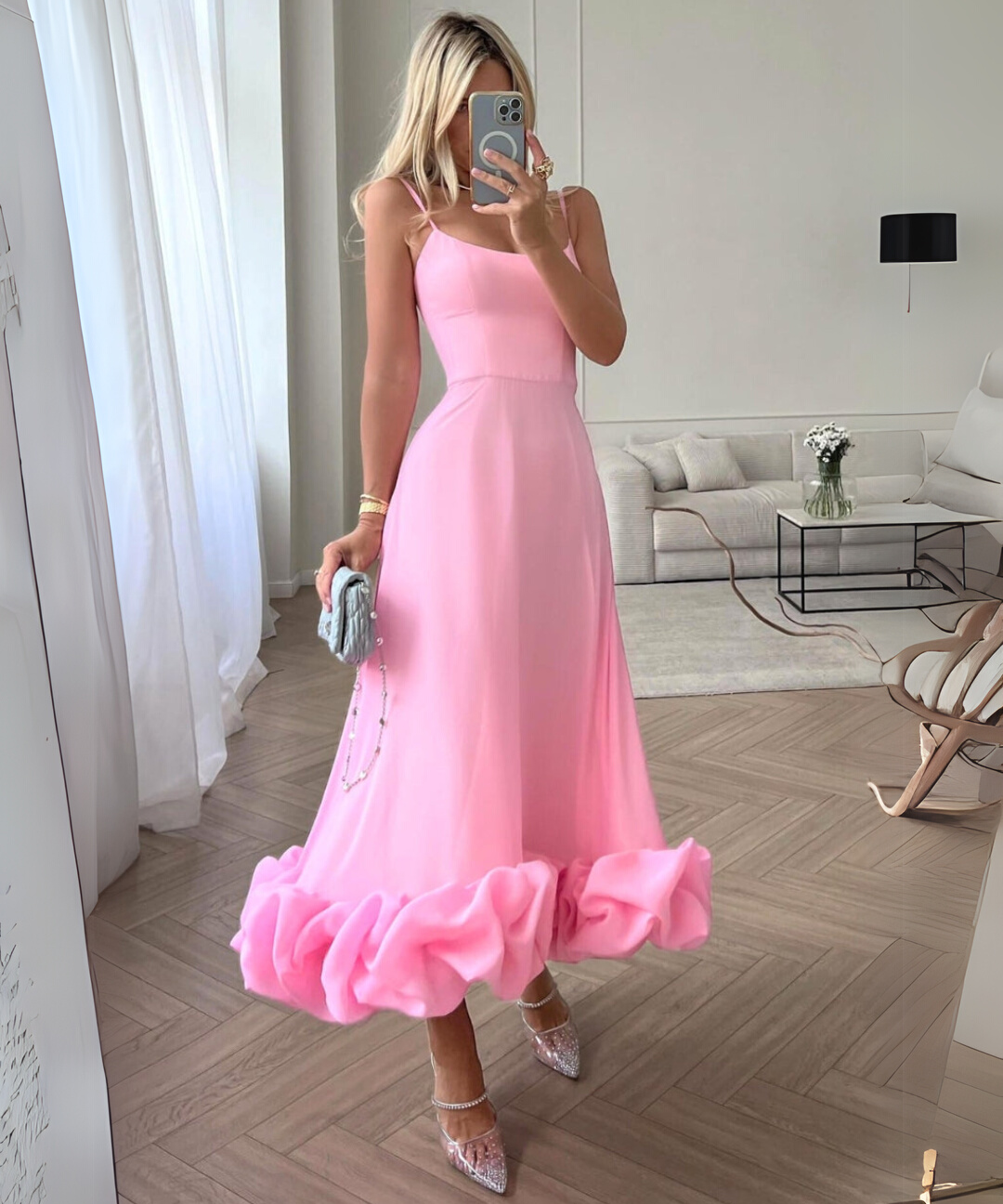 Marta – Chic djurtrycksklänning