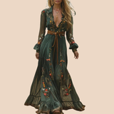 Emelie – Romantisk boho-maxiklänning