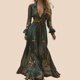 Emelie – Romantisk boho-maxiklänning
