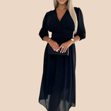 Gun – Elegant omlottklänning