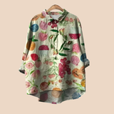 Inga – Elegant linneskjorta för sommar