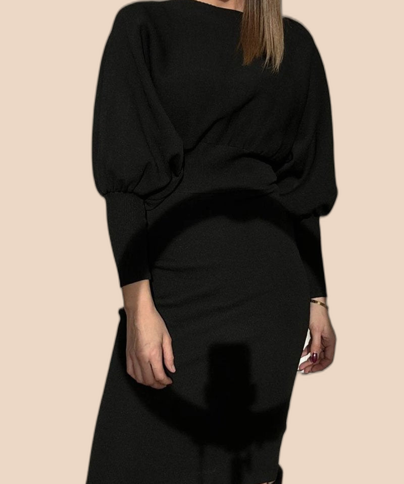 Diana – Elegant klänning med ballongärmar