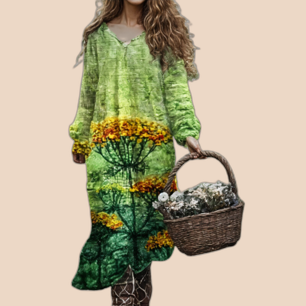 Linnea – Blommig klänning